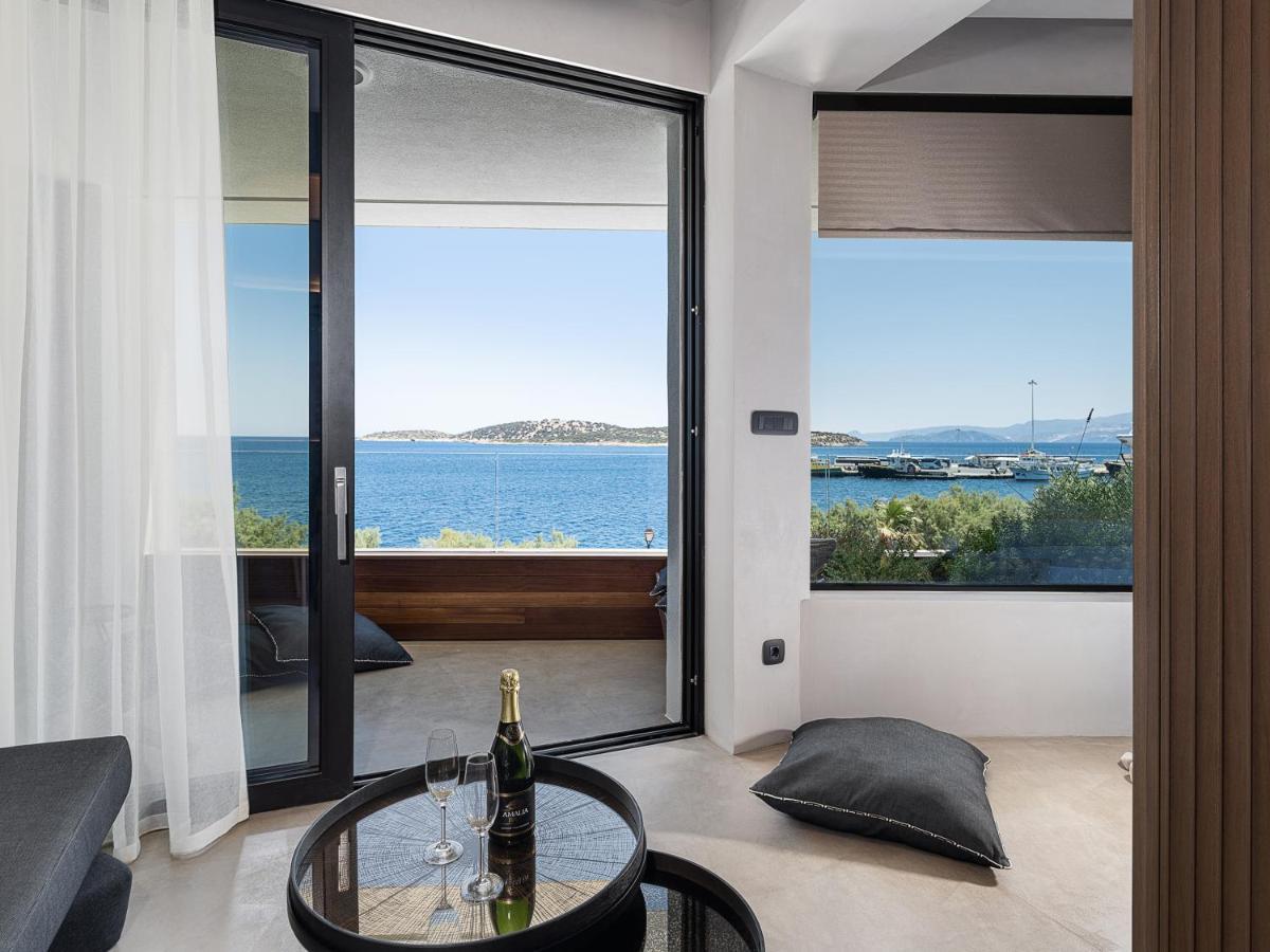 Brand New Luxury Seannamon Suites, Amazing Seaview Ágios Nikólaos 외부 사진